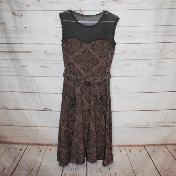 Effie’s Heart Jackie‎ Dress Belt Sheer Medium Gray - Picture 1 of 8